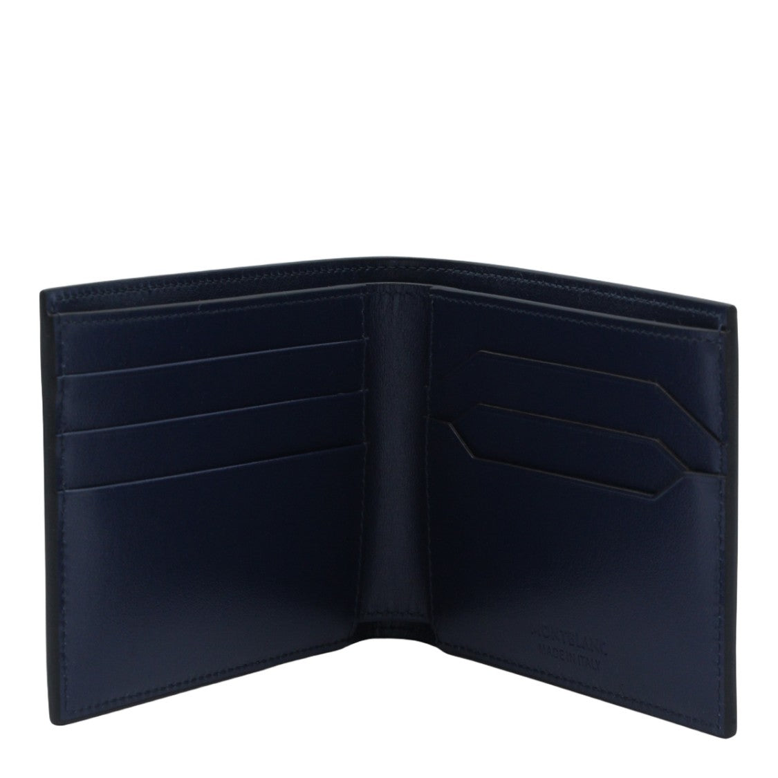 Montblanc Black Wallet With Clean Lines And Functional Design