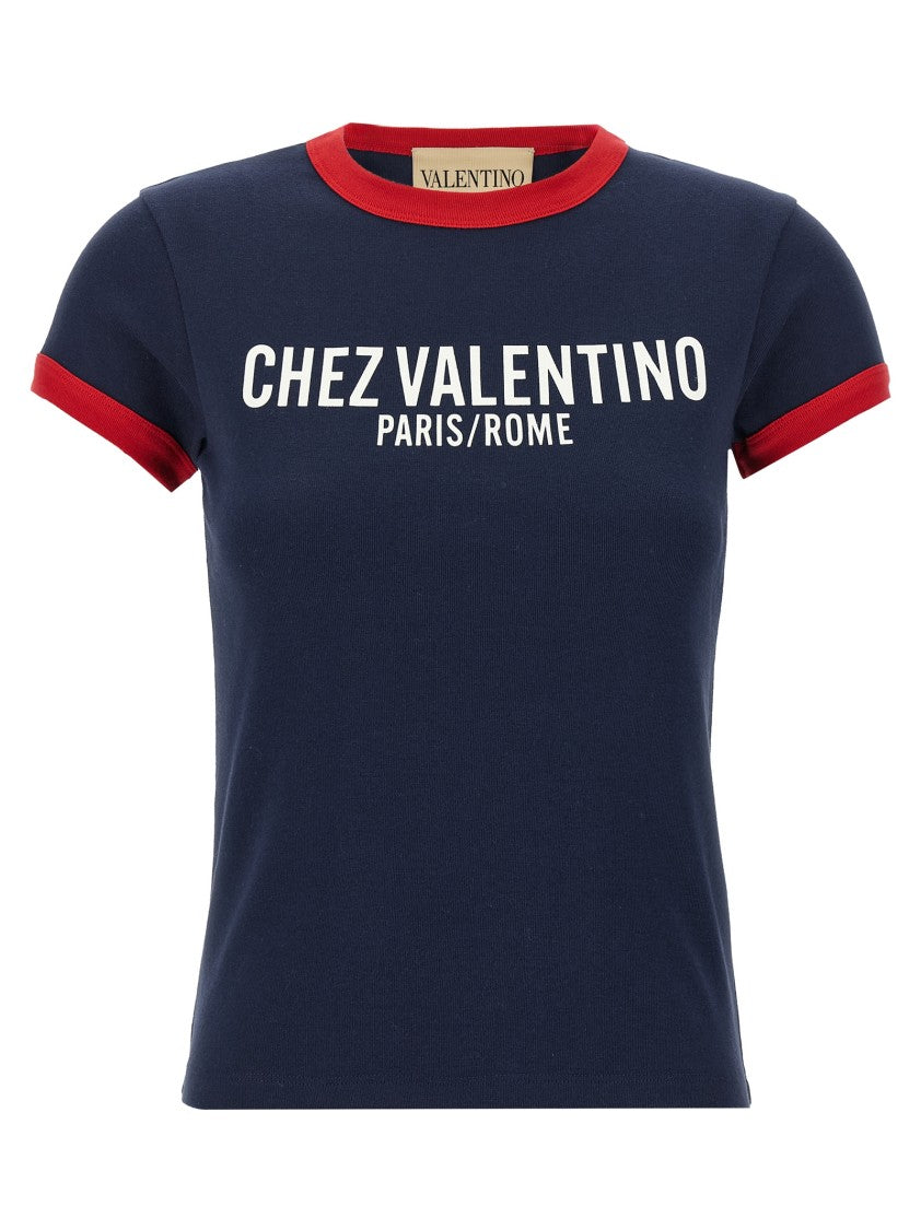 Valentino Garavani Fitted Cotton Jersey T-Shirt
