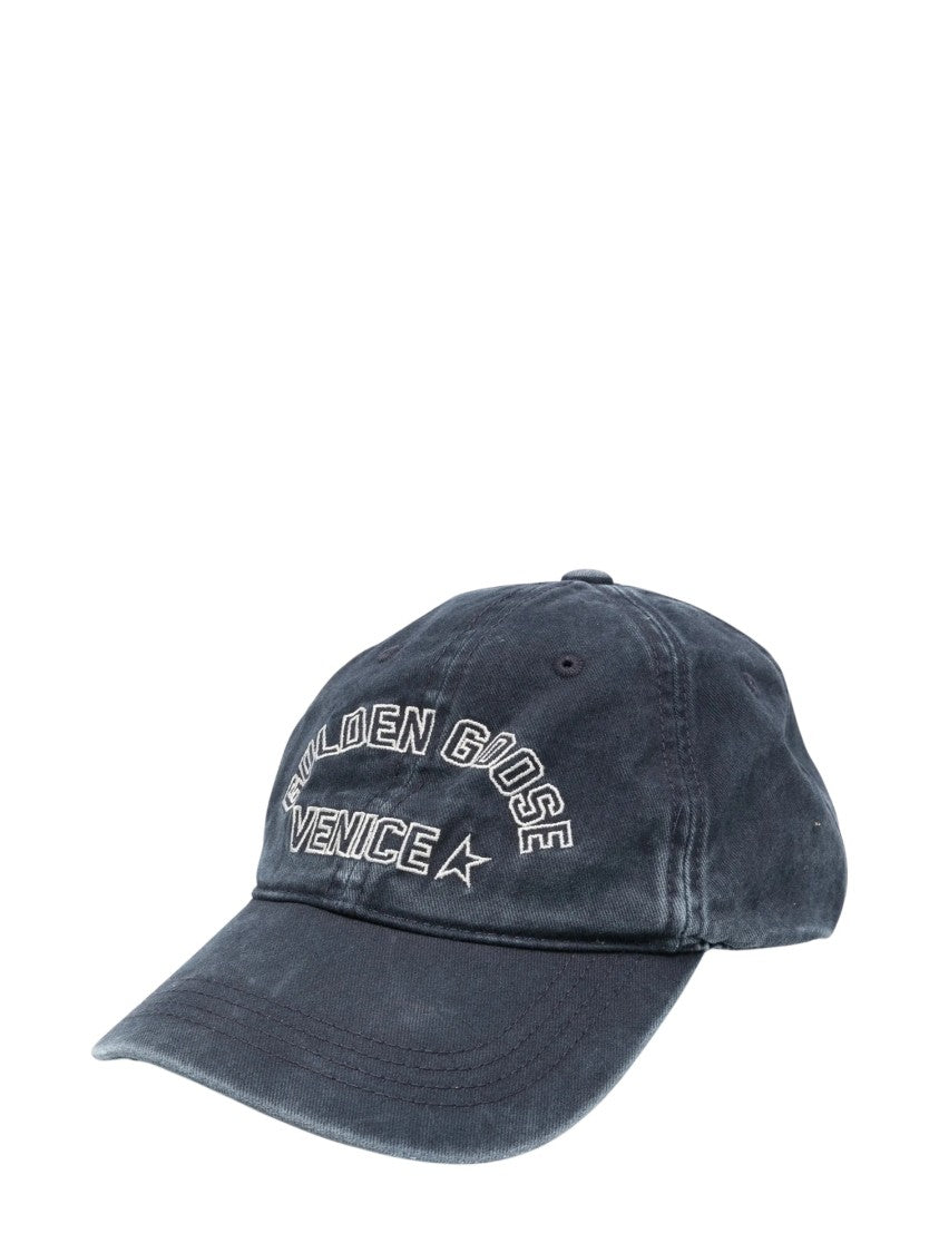 Golden Goose Blue Cotton Baseball Cap