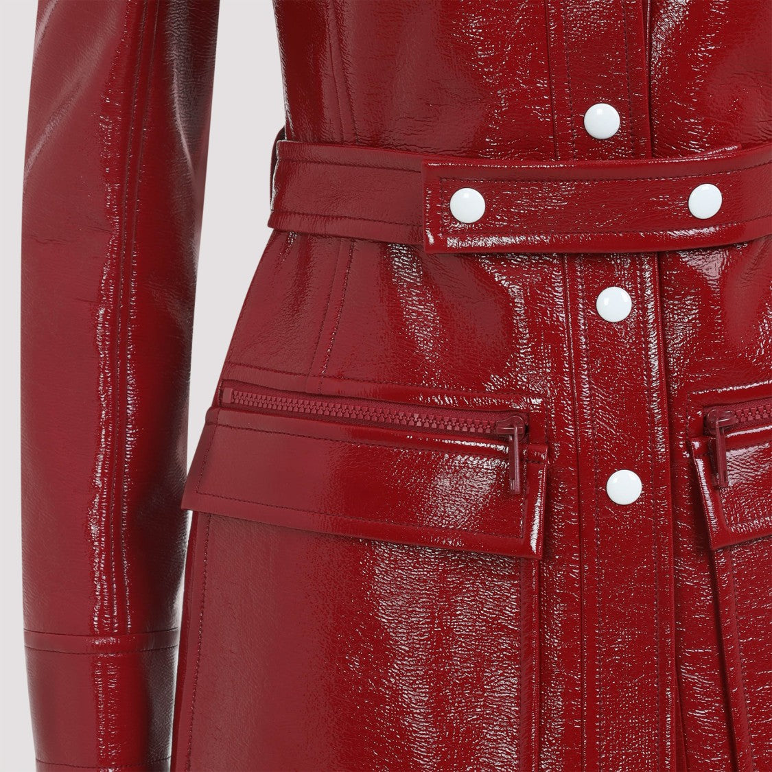 Courrèges Belted Trench Coat