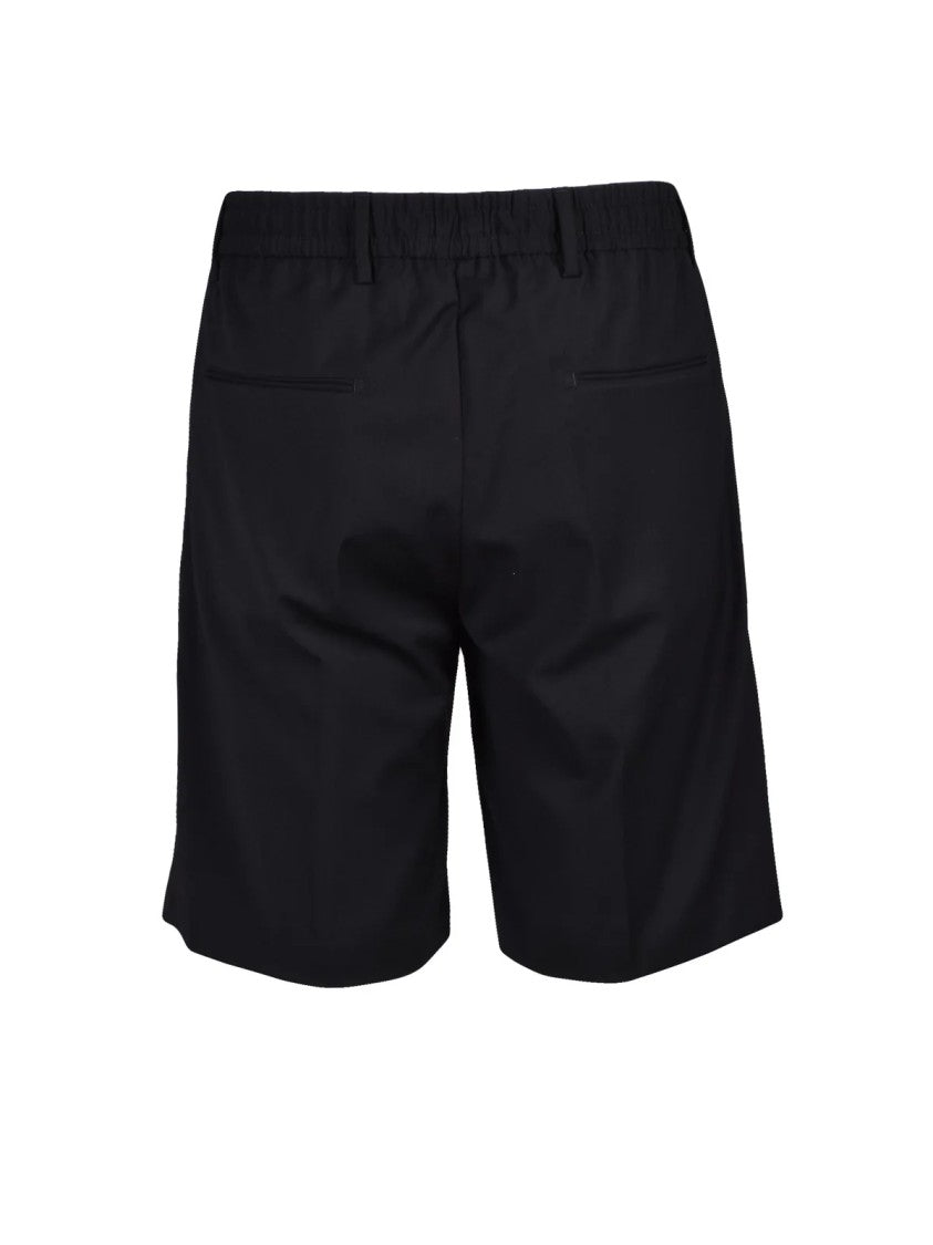 Daniele Alessandrini Black Polyamide Elastane Shorts