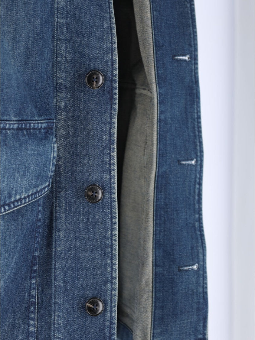 Closed Used-Wash Denim Jacket – Blue