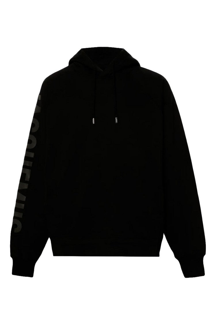Jacquemus Blue Cotton Hoodie