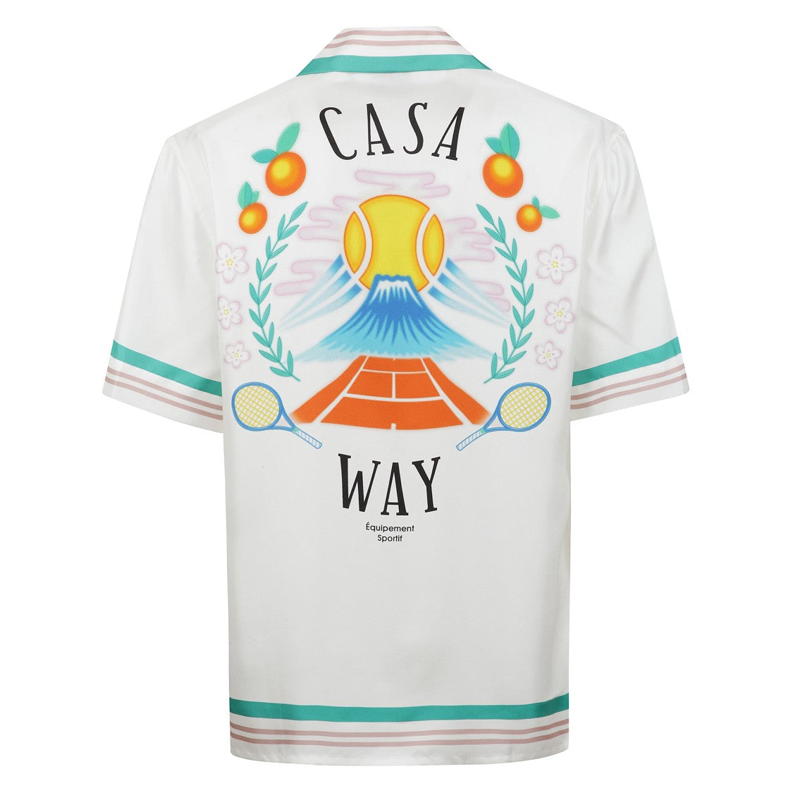 Casablanca Graphic Short-Sleeve Shirt