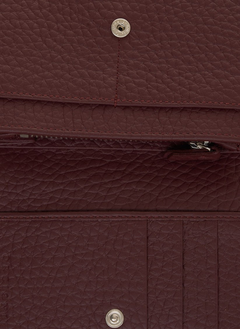 Orciani Hammered Leather Wallet