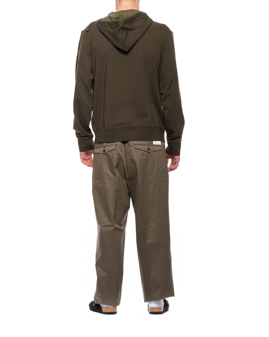 Nine In The Morning Sophisticated Tailored Chinos With Classic Detailing
