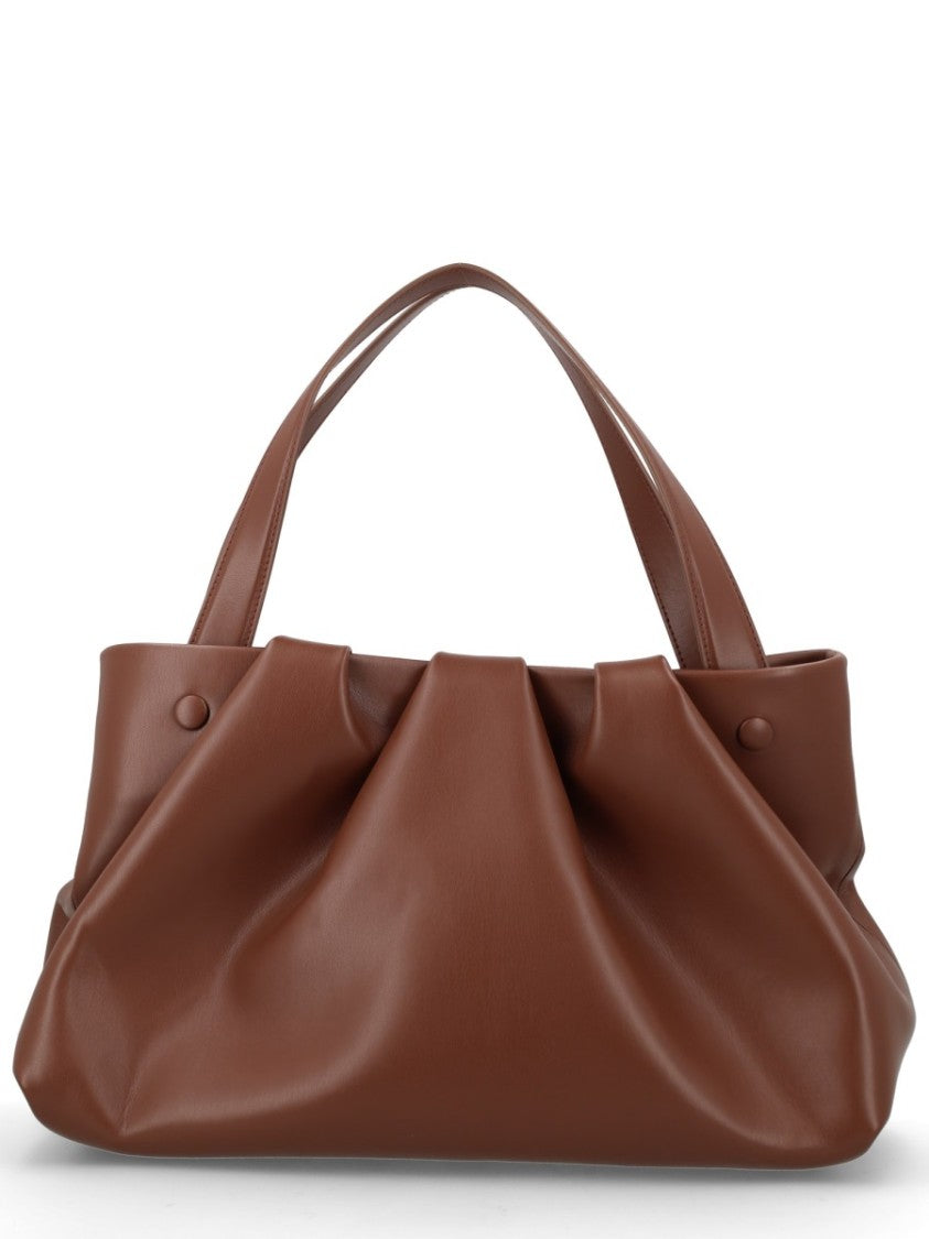 Themoirè Recycled Polyester Ruched Handbag
