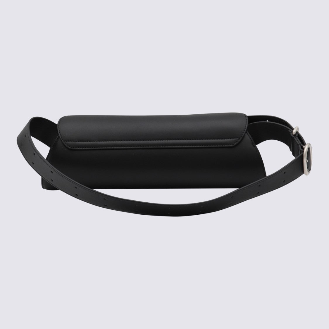 Jil Sander Belt Bag With Curved Silhouette And Flap Closure