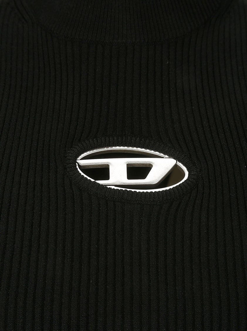 Diesel Sleeveless Black Dress