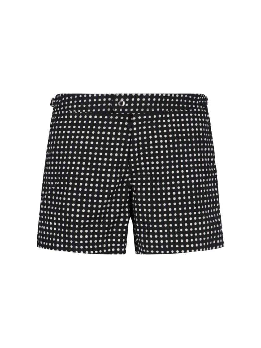 Tom Ford Black Apparel With Smooth Texture And Clean Lines
