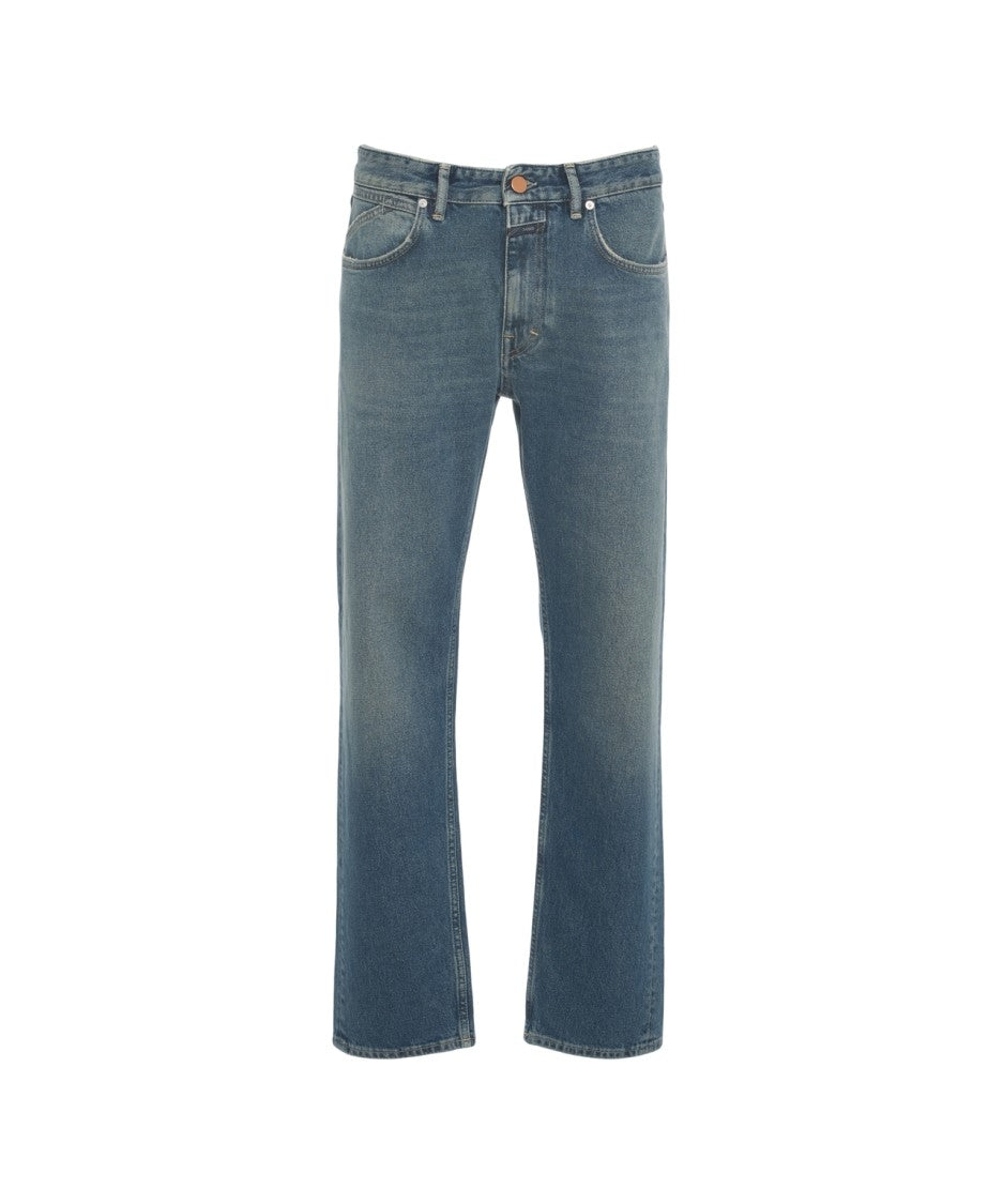 Closed Straight Cut Jeans With Classic Five-Pocket Design