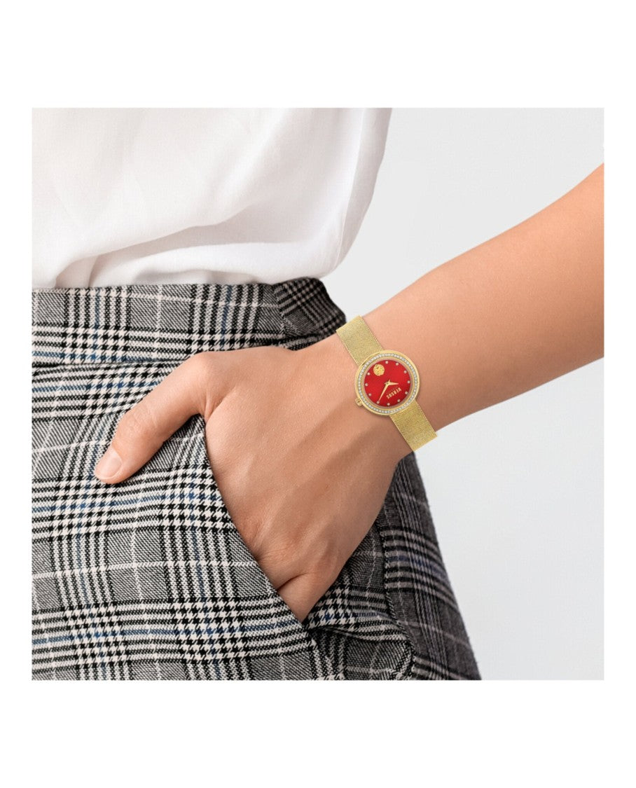 Versus Versace Lea Crystal Bracelet Watch