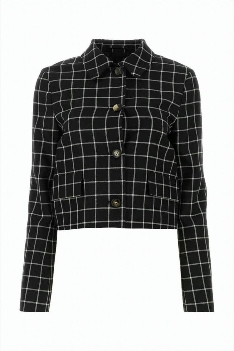 Marni Cropped Black Jacket