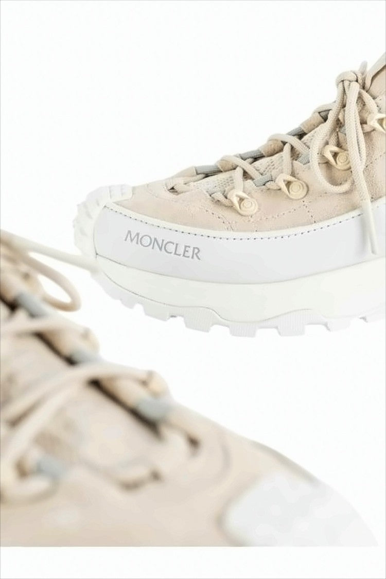 Moncler Low-Top Sneakers With Textured Rubber Sole