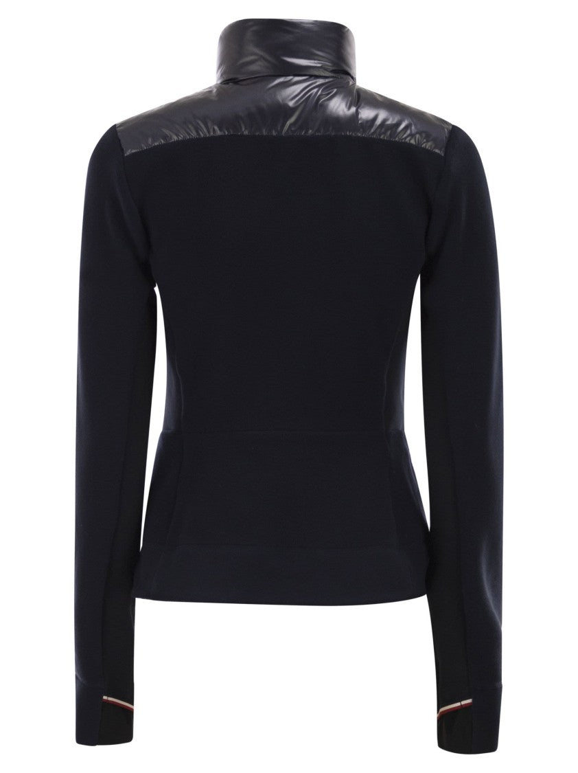 Moncler Grenoble Padded Zip-Up Sweatshirt