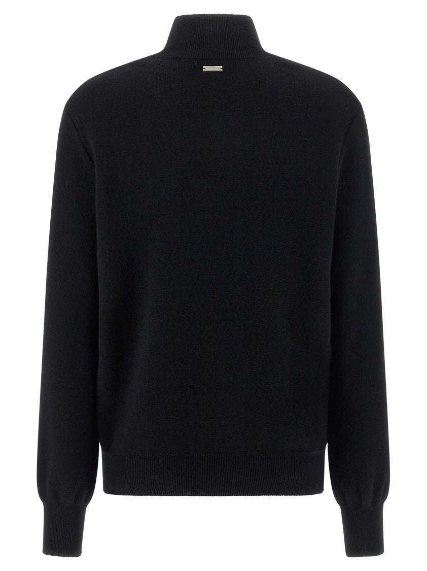 Ferragamo Floral Insert Sweater