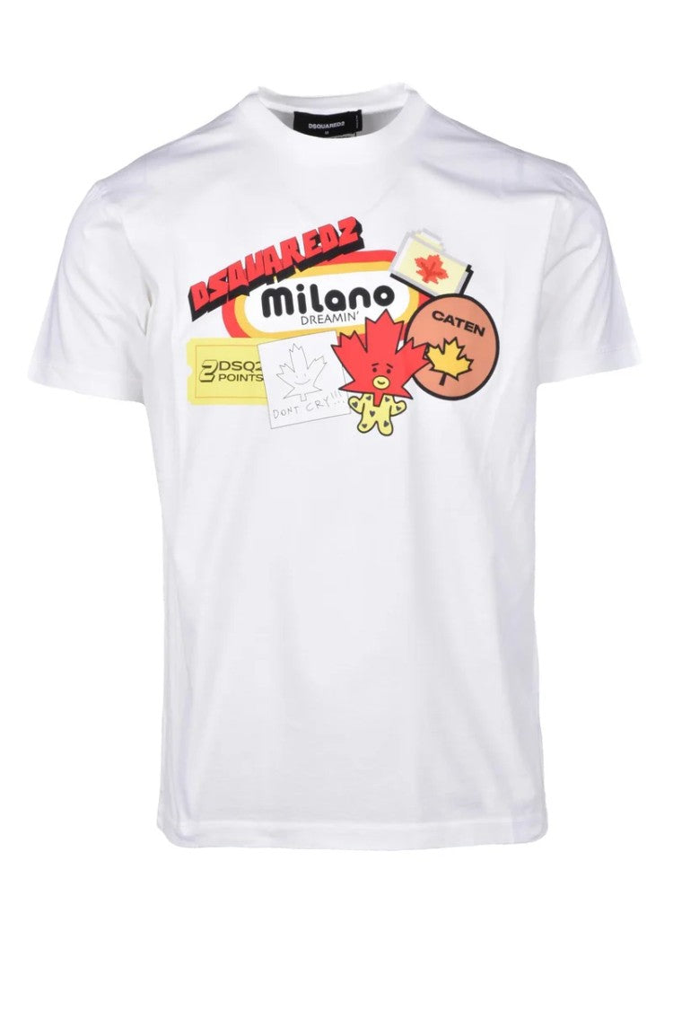 Dsquared2 Cotton T-Shirt - White