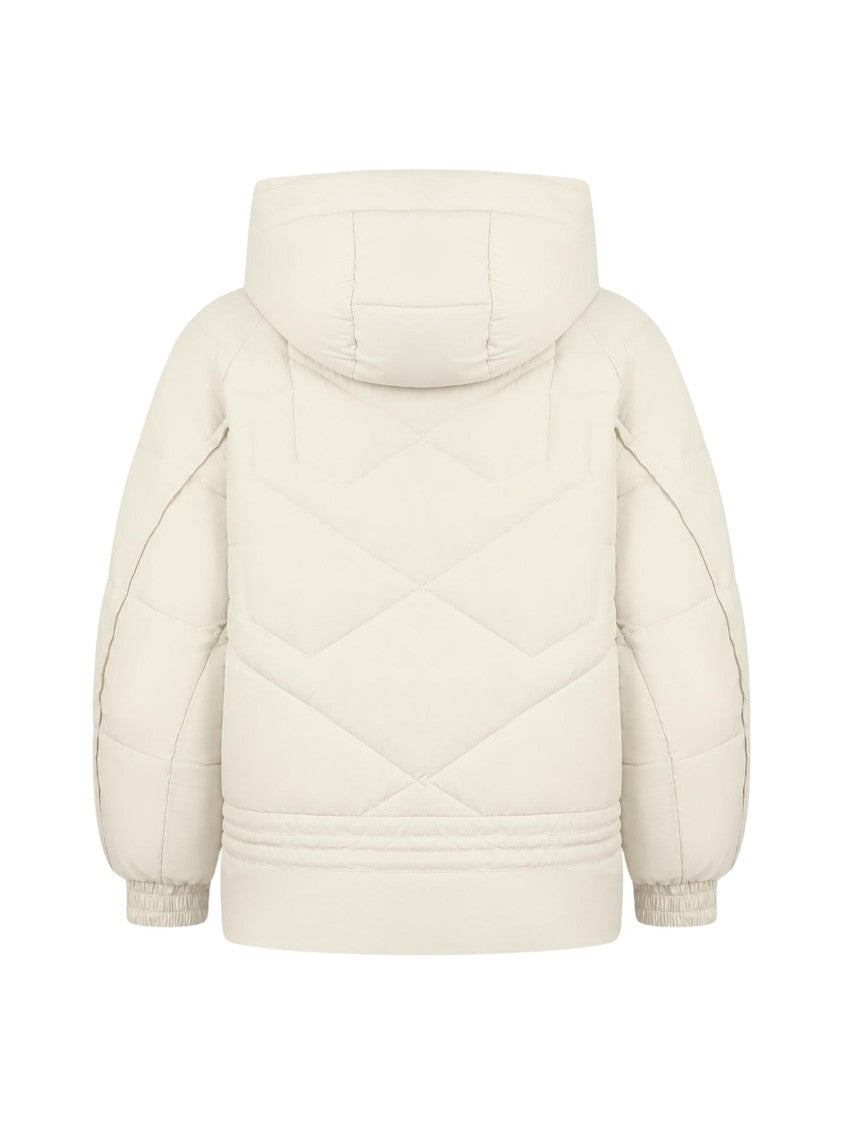 Pinko Dicentra Imbottito Tela Quilted Hooded Down Jacket