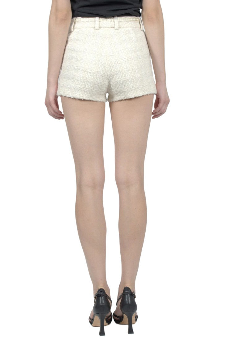 Gucci White Cotton Shorts