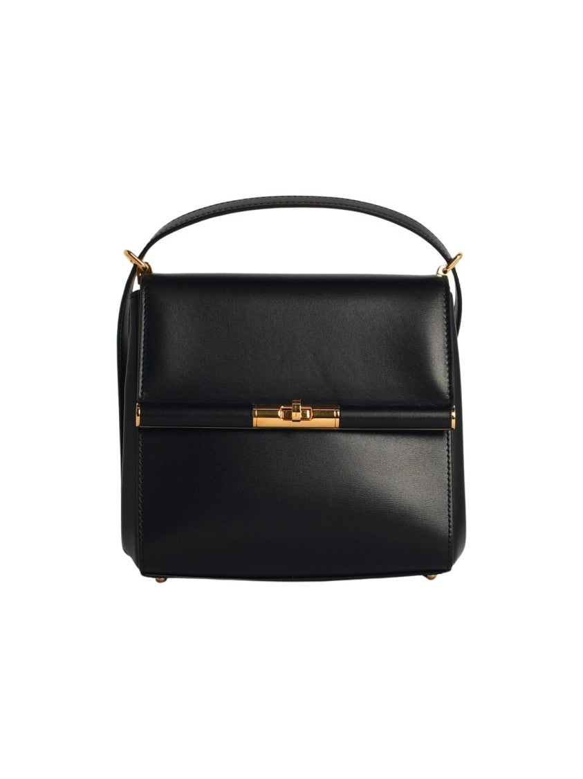 Dolce & Gabbana New Sicily' Black Leather Crossbody Bag