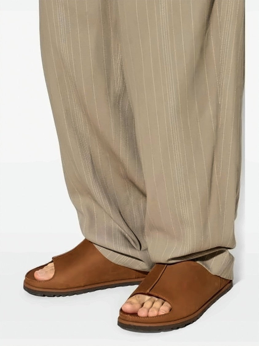 Ugg Nubuck Slip-On Mules With Cushioned Eva Insole