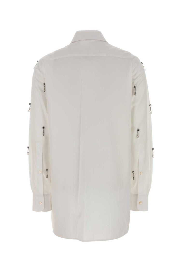 Stella Mccartney White Poplin Shirt