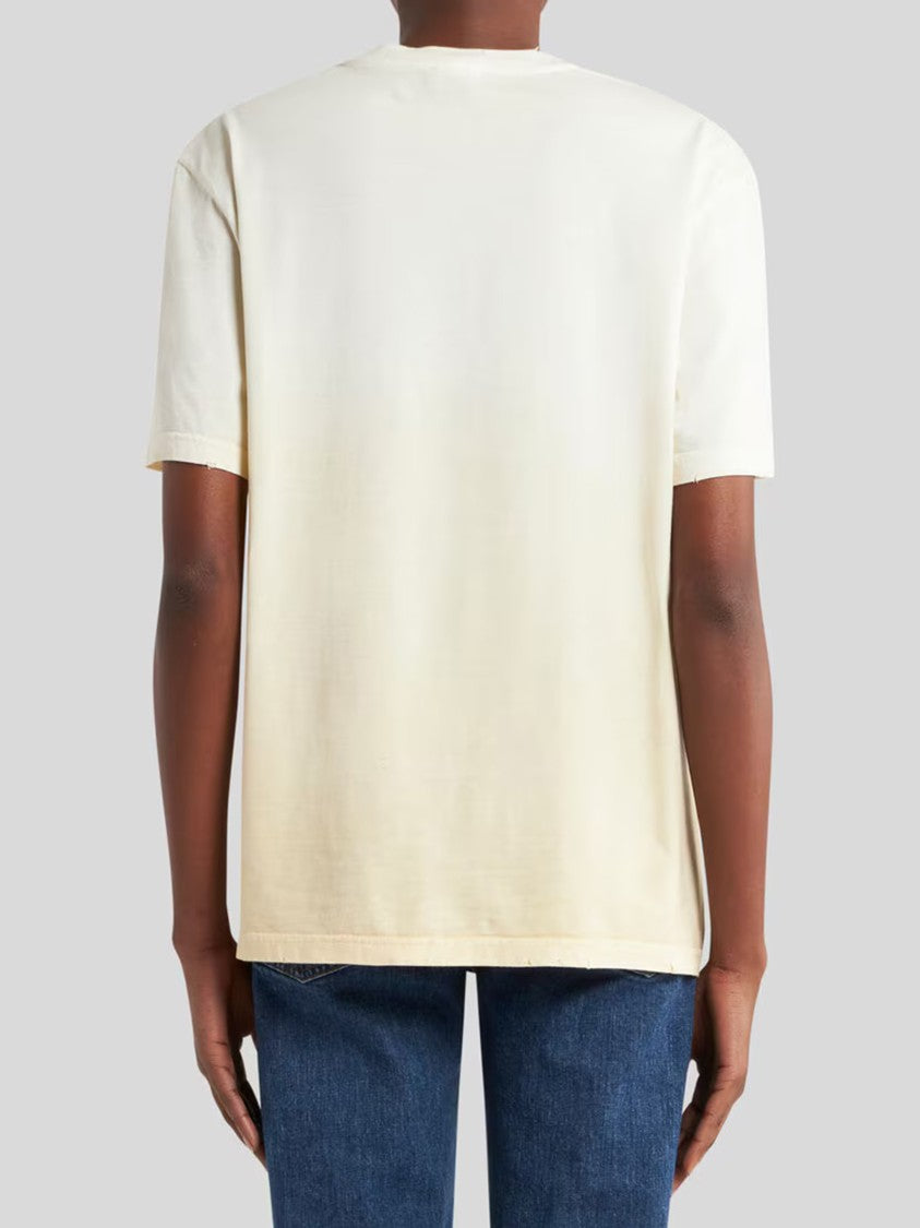 Etro White Celestial Graphic Relaxed-Fit T-Shirt