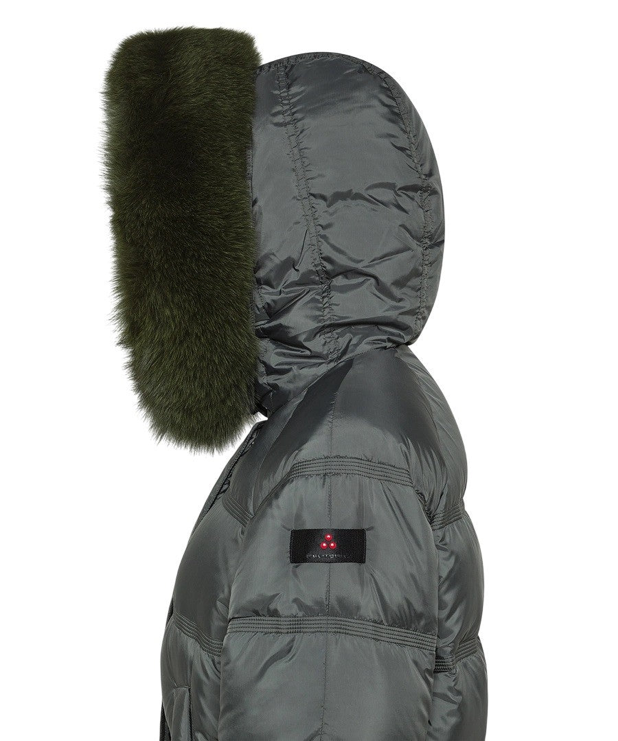 Peuterey Medium-Length Puffer Jacket Side Zips