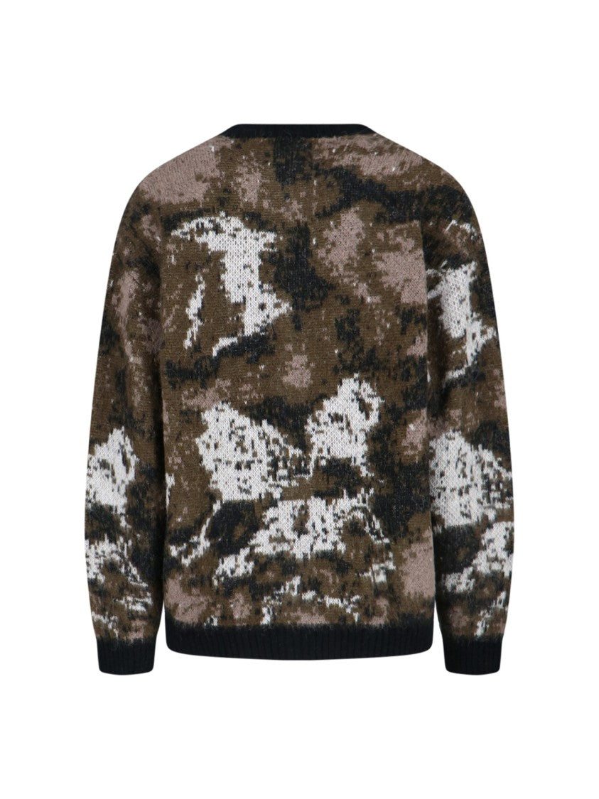 Carhartt Wip "W' Merlin" Cardigan, In Multicolor Alpaca Blend