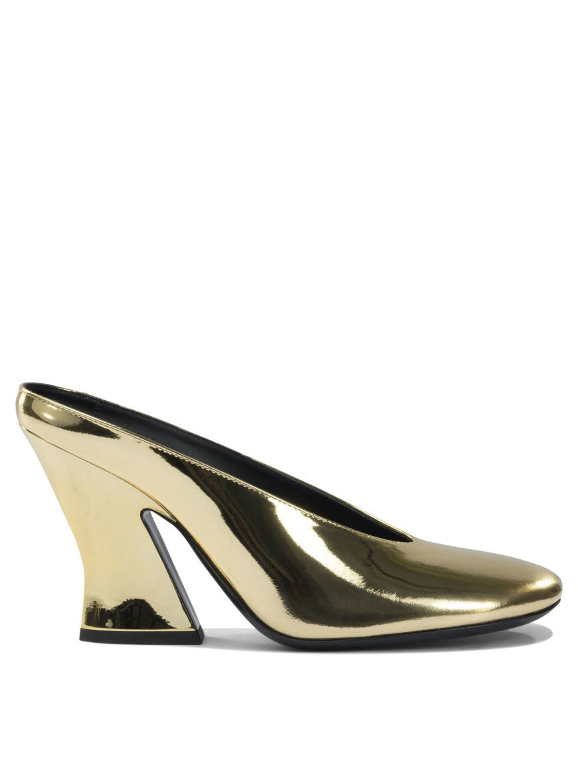 Givenchy "Sculpted" 95 Mm Heeled Mule