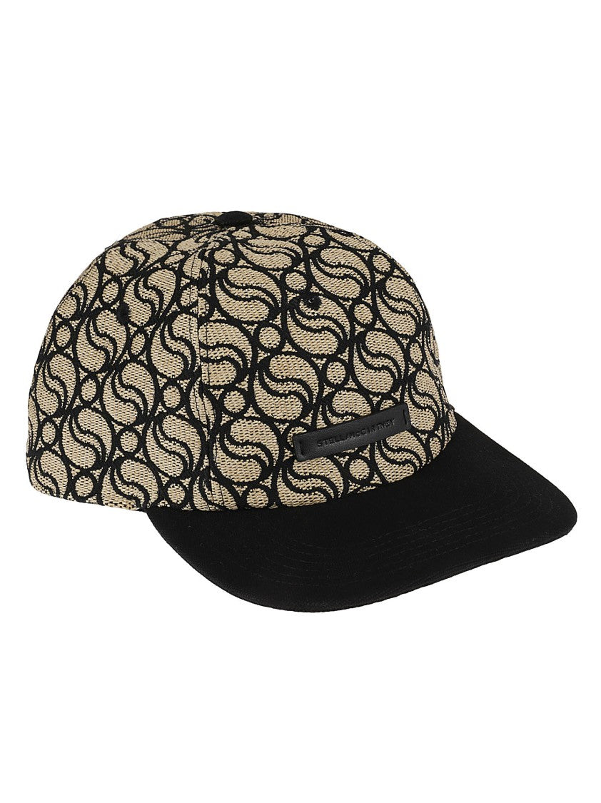 Stella Mccartney Structured Neutral-Tone Hat With Refined Silhouette