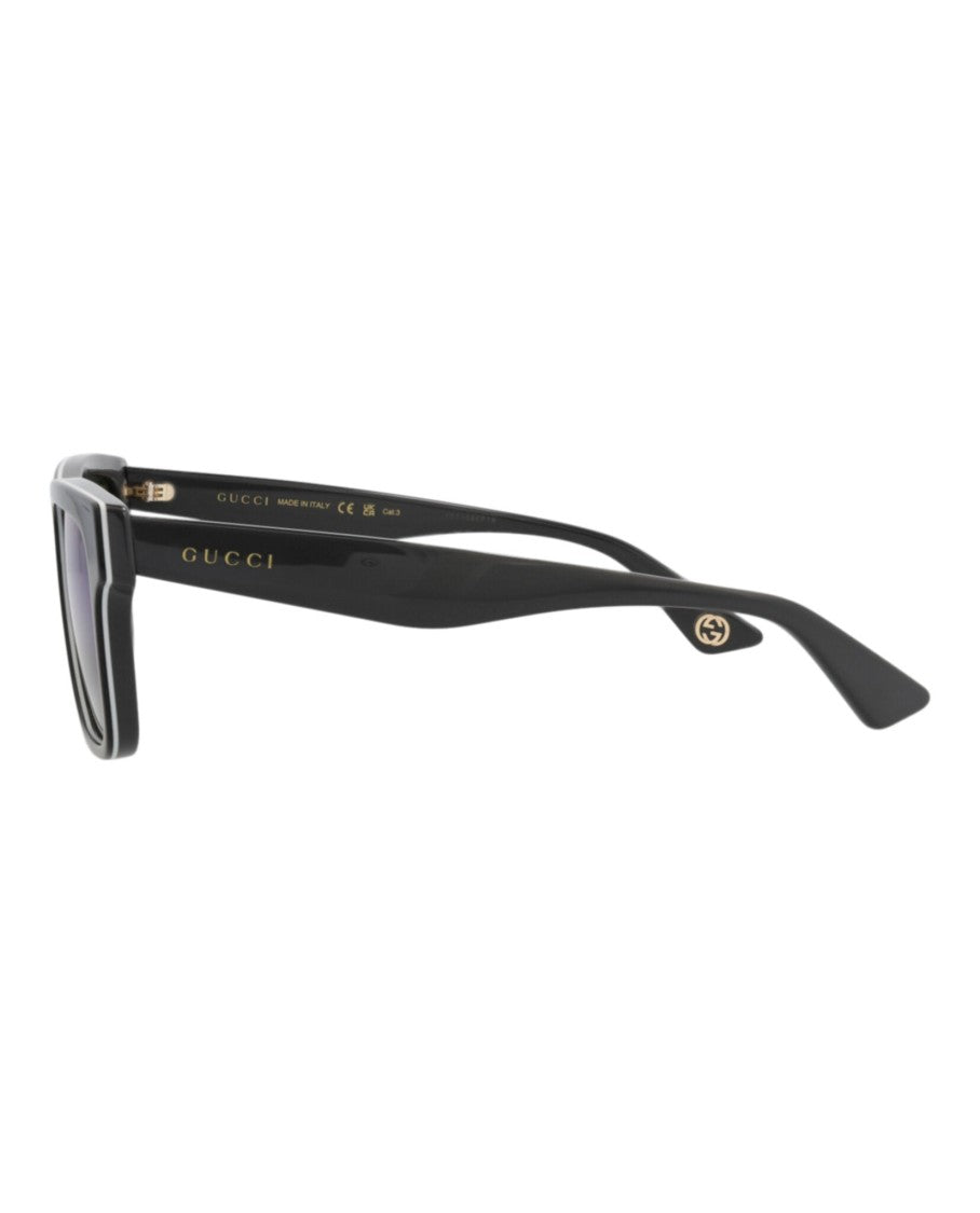 Gucci Square-Frame Recycled Acetate Sunglasses
