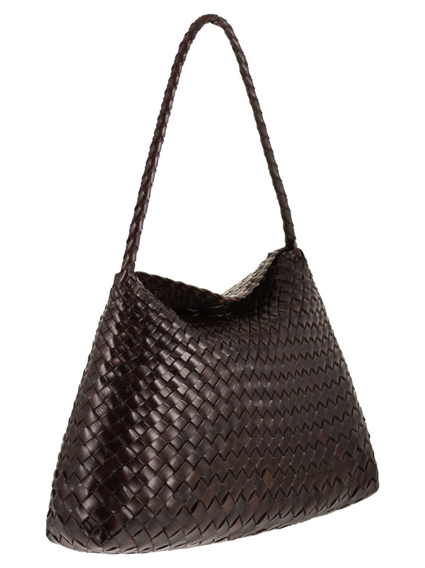 Dragon Santa Maria - Woven Leather Bag