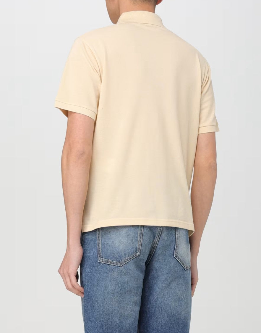 Saint Laurent Cassandre Ysl Logo Polo Shirt