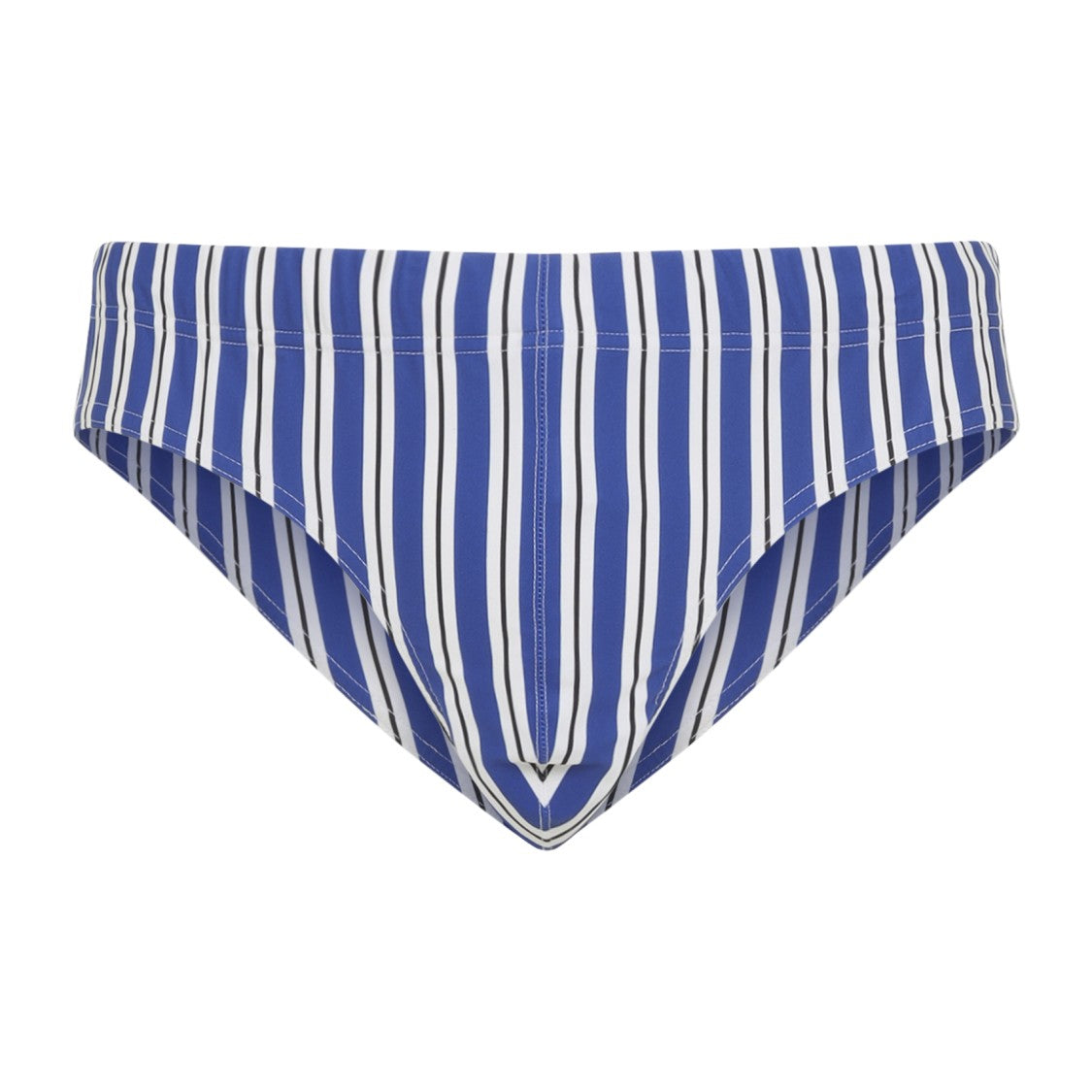Tom Ford Vertical Striped Blue Swim Briefs