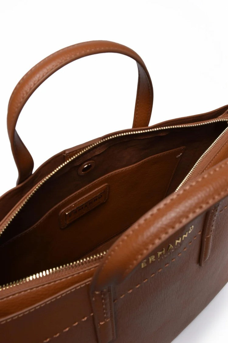 Ermanno Firenze Tote Tiara - Brown