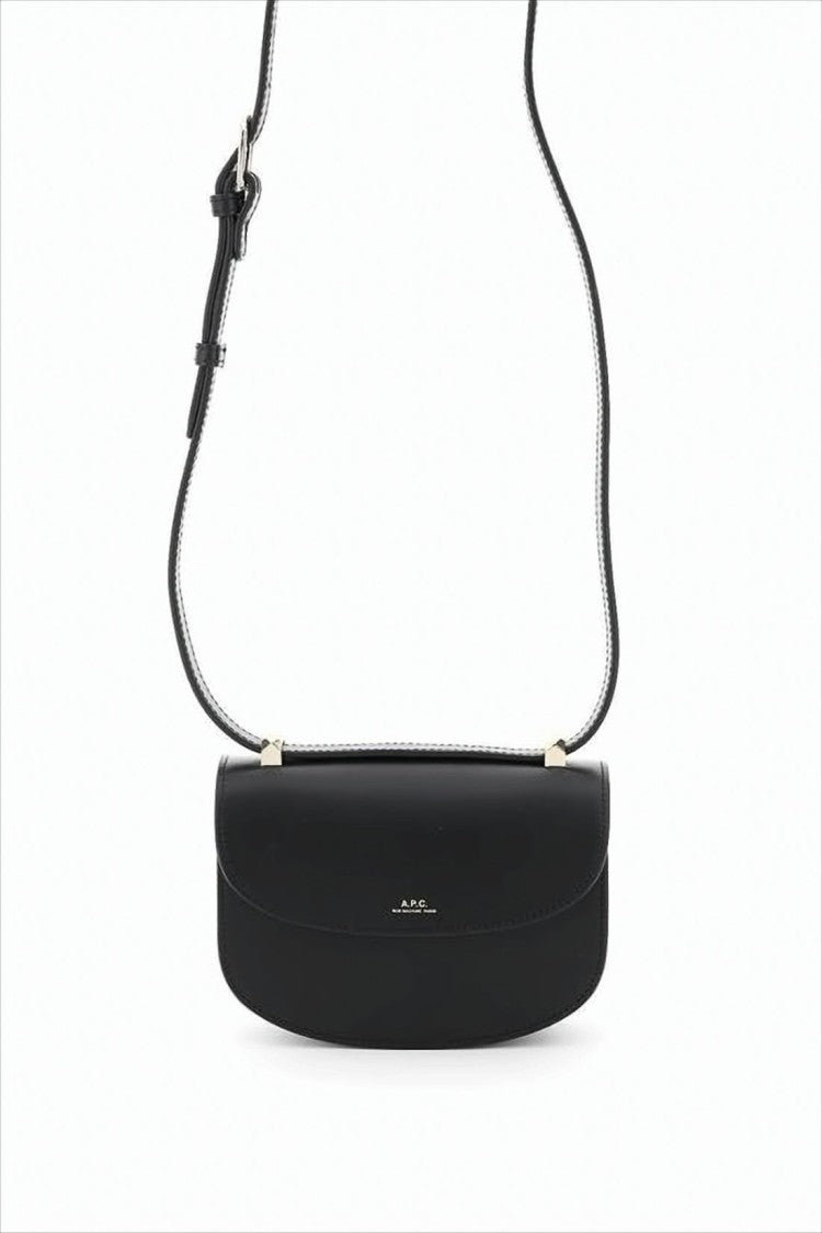 A.P.C. Smooth Leather Geneva Mini Crossbody Bag