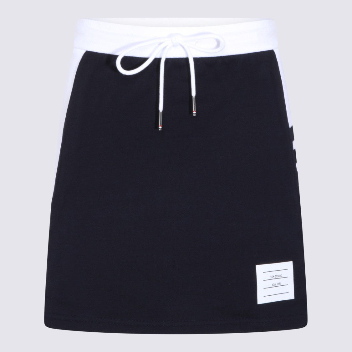 Thom Browne Blue Cotton Skirt