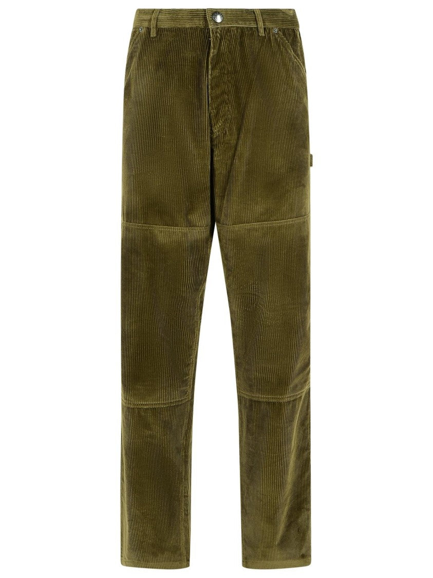 Moncler Green Cotton Pants