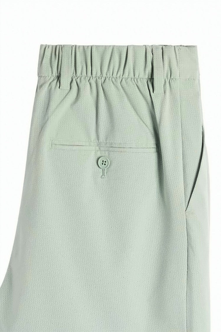 J Lindeberg Straight Fit Tailored Pants With Classic Waistband