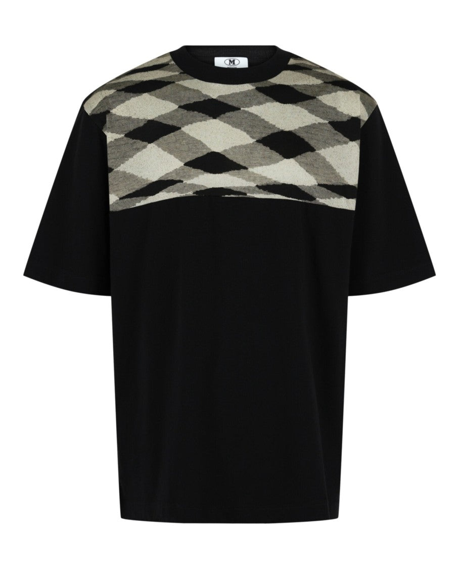 M Missoni Geometric Pattern Crewneck T-Shirt