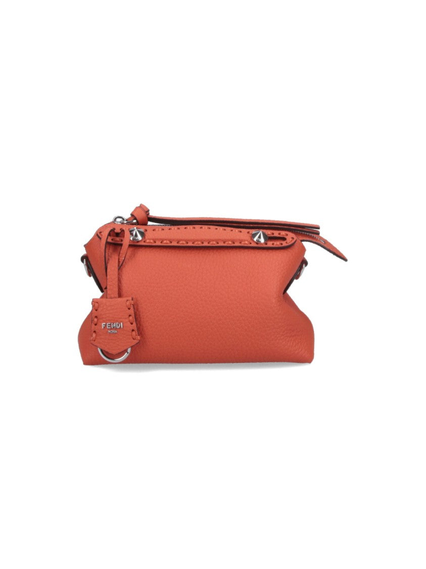 Fendi "By The Way Selleria" Mini Bag Orange