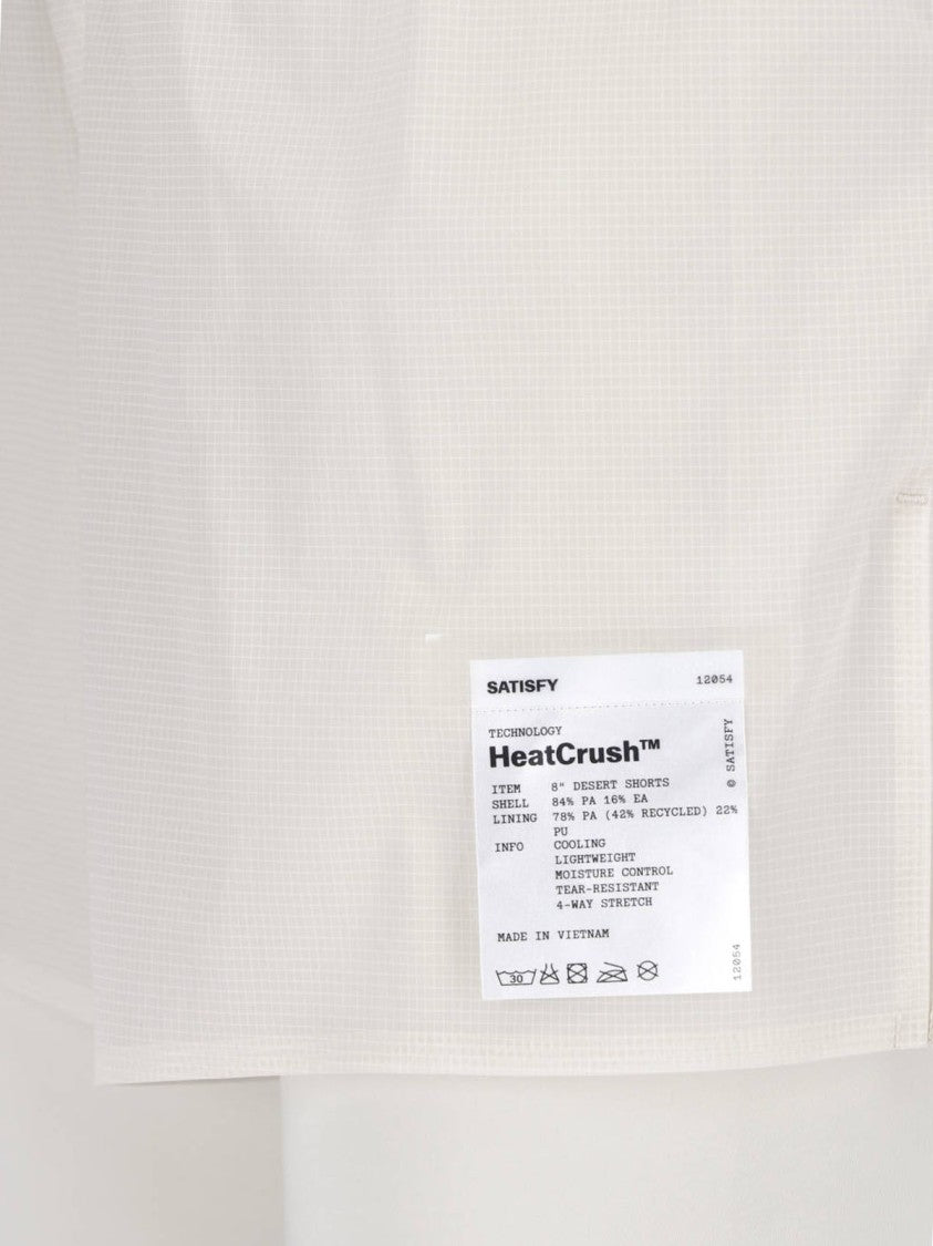 Satisfy Layered White Trousers With Utility Details