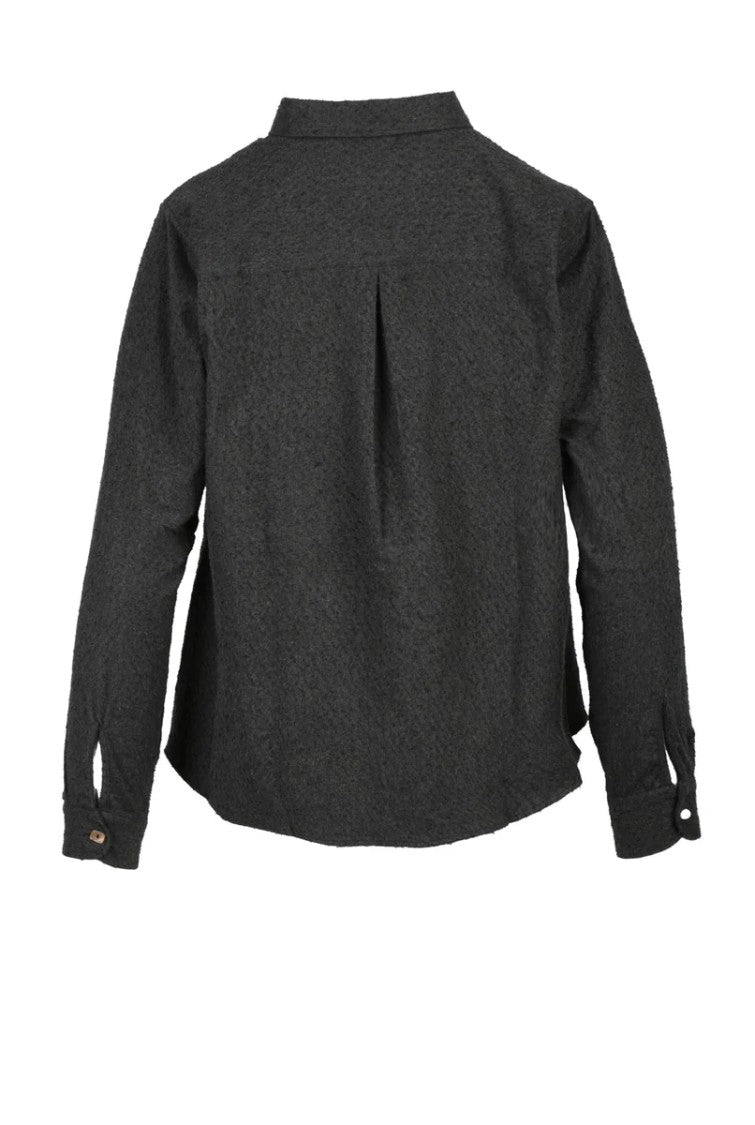 Deuxieme Brown/Blue Cotton Shirt