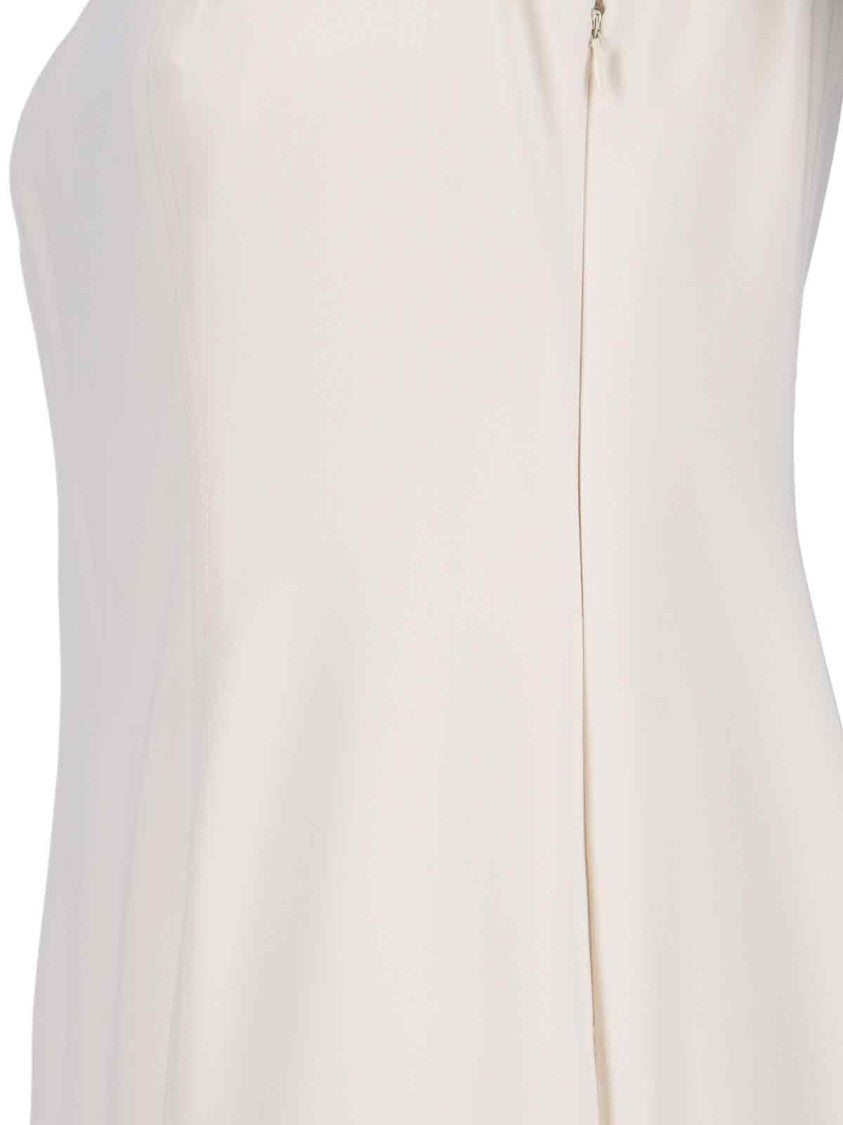 Polo Ralph Lauren Off-The-Shoulder White Maxi Dress