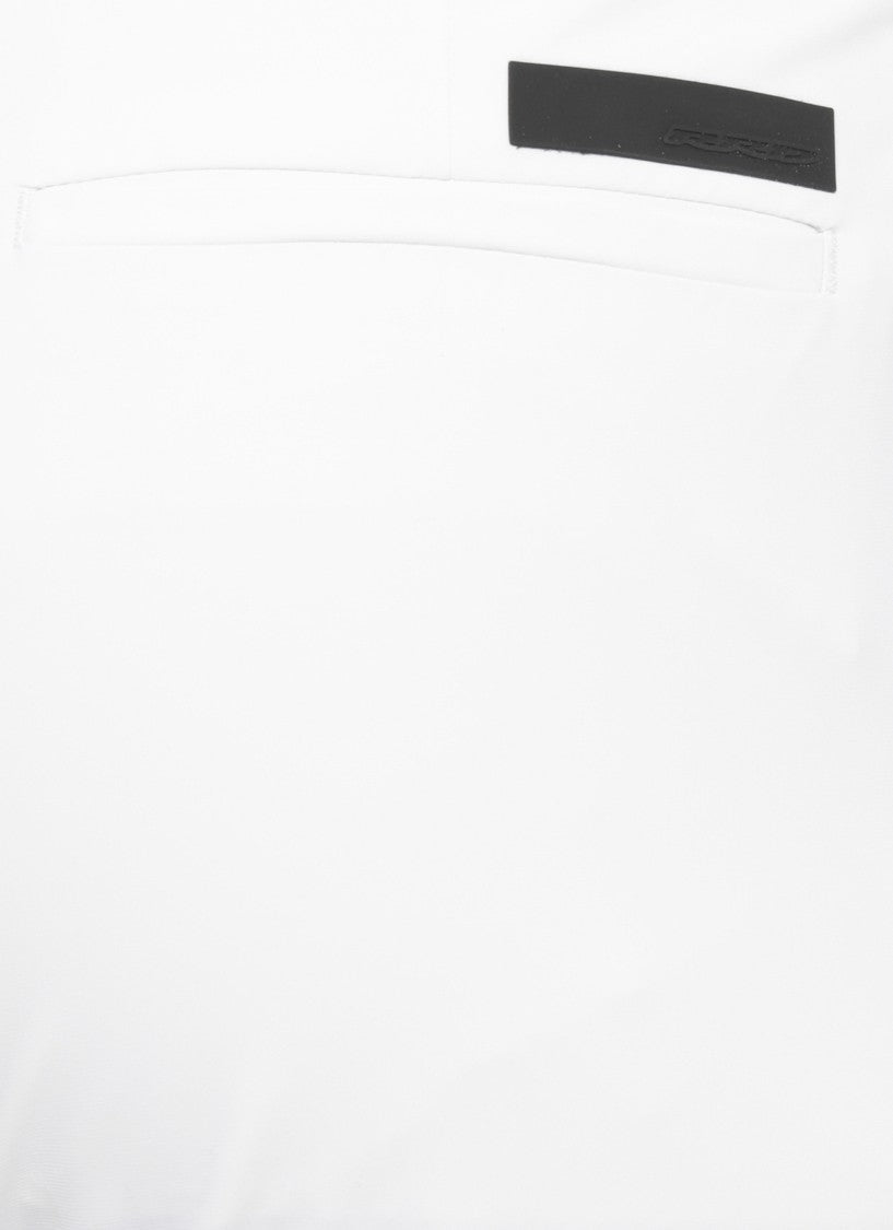 Rrd White Surflex Chino Straight-Leg Pants