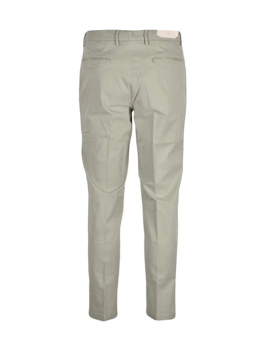 Briglia 1949 Briglia 1949 Tencel Cotton Stretch Trousers - Pistachio Green