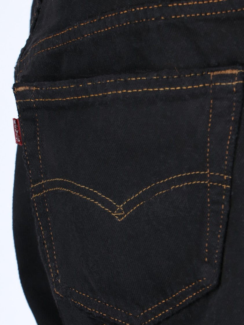 Rossano Prini Straight Jeans In Black Denim