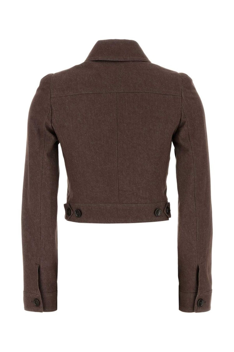 Max Mara Brown Denim Carpa Jacket