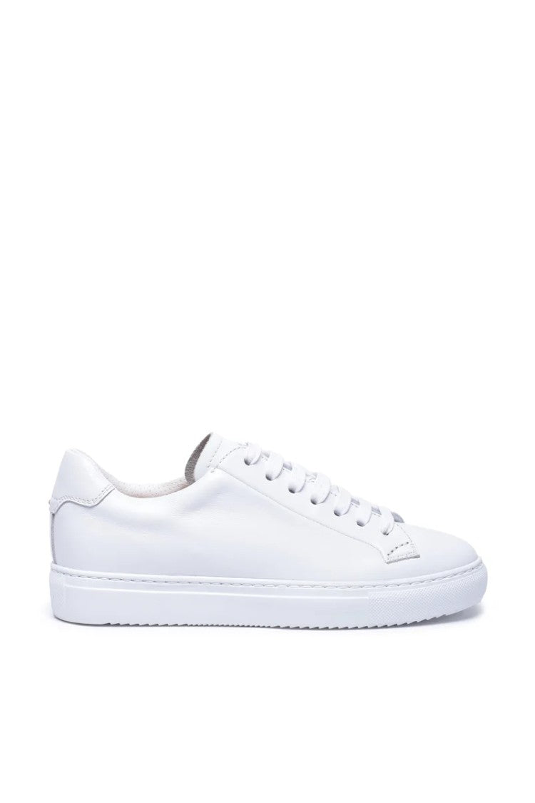 Doucal's Leather Sneakers - White